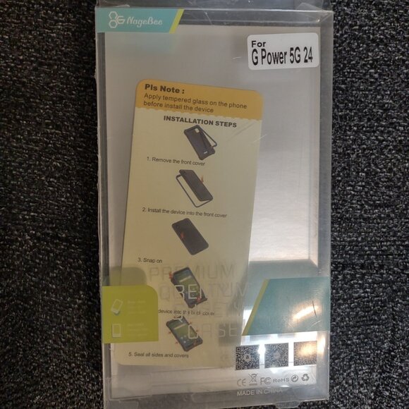 Nagebee GlitterRose phone case for Motorola Moto G power 5G 2024 phone - Picture 6 of 6